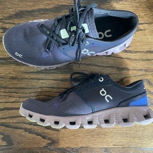 On Running Women's Purple  and Blue Athletic Shoes